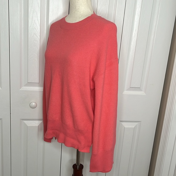 AND NOW THIS STRIPED CREWNECK SPLIT CUFF SWEATER, NWT - Picture 6 of 9